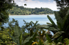 Costa Rica, Die Bucht Bahia Drake umgeben von ppiger Vegetation 