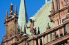 Bremen: Detail aus dem Dach des Bremer Rathauses