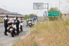 Spanien, Provinz Rioja: Polizisten an der Landesgrenze zwischen Navarra und Rioja 