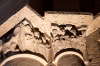 Spanien, Provinz Rioja, Santo Domingo de la Calzada: Romanisches Kapitell in der Kathedrale 