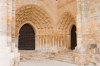 Villalczar de Sirga: Portal der Templerkirche Iglesia de Nuestra Seora de la Virgen Blanca