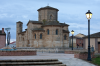 Fromista: Die romanische Iglesia de San Martn in der Morgendmmerung