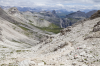 Italien, Sdtirol, Dolomiten: Die schroffe Berglandschaft auf dem Weg von der Nivesscharte zur Puezhtte