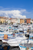 Kroatien, Istrien, Rovinj: Hunderte von Booten schaukeln im malerischen Sdhafen der Stadt